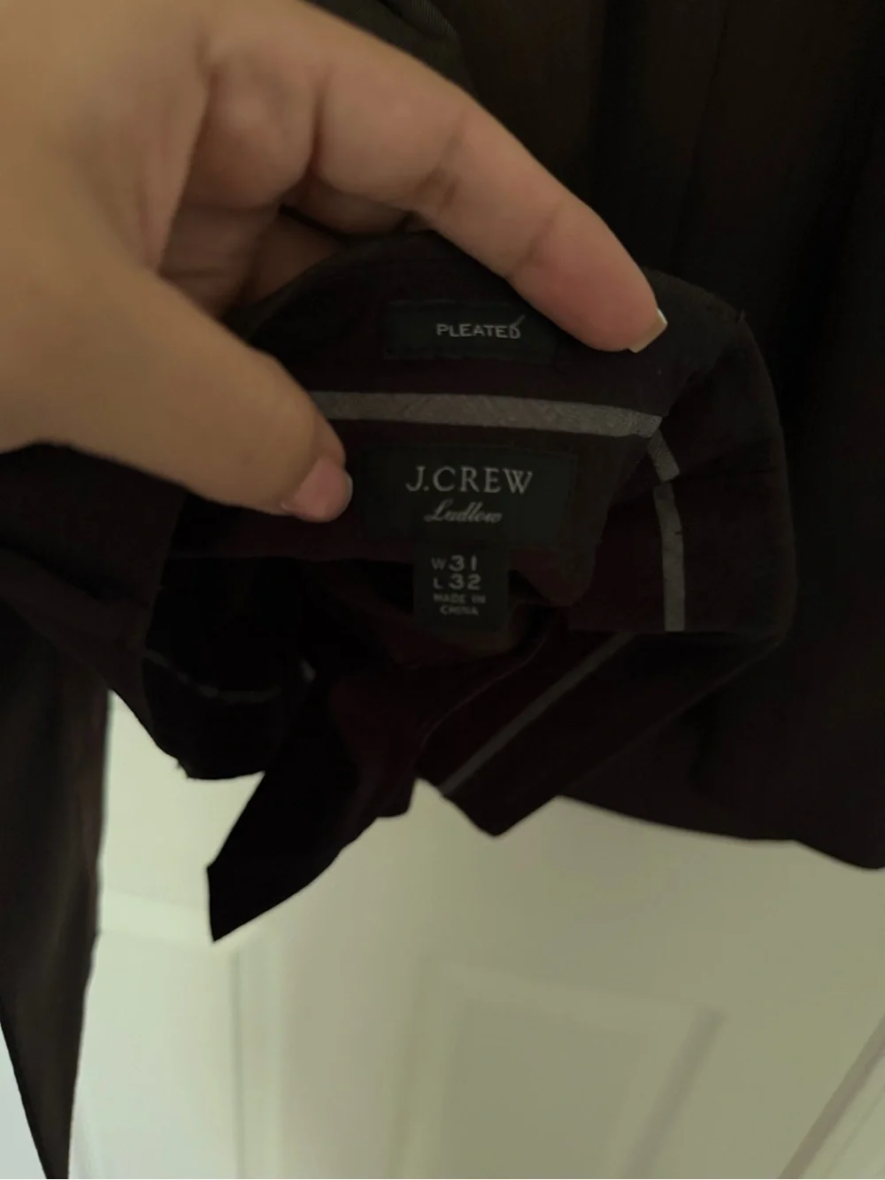 J. Crew double breasted